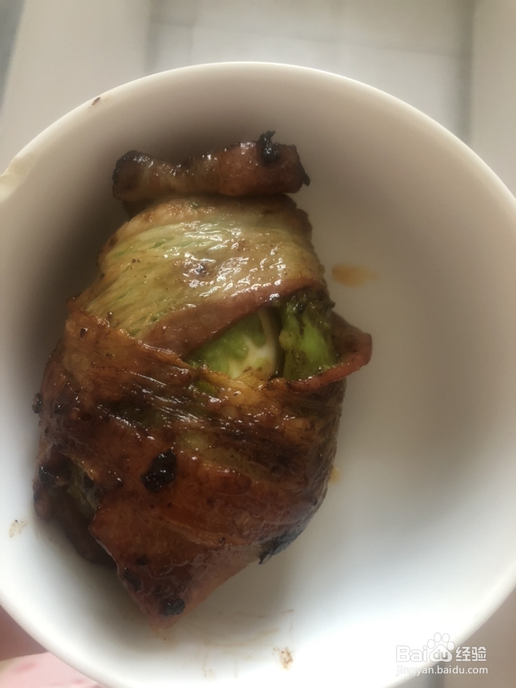 简单无压力做培根牛油果