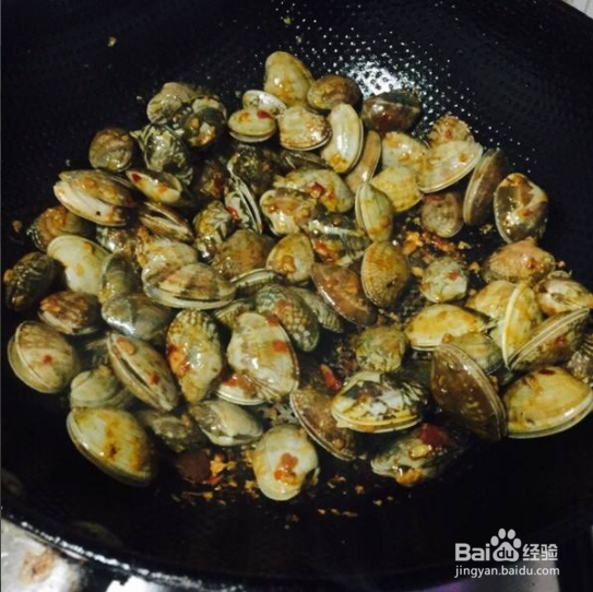 怎么做酱爆花蛤
