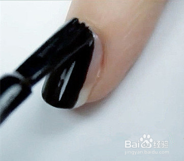 风骷髅头美甲教程