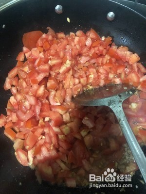 西红柿肉酱面的做法