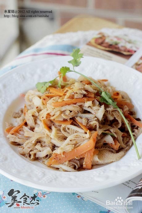 麻辣凉拌牛百叶的做法