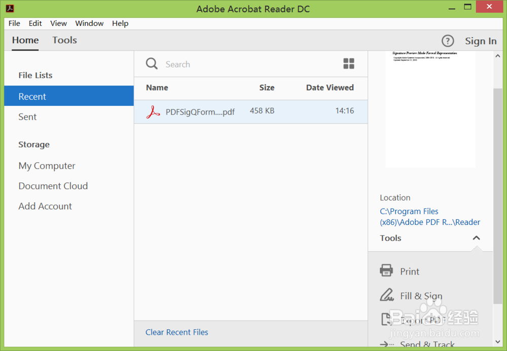 adobe reader如何设置中文