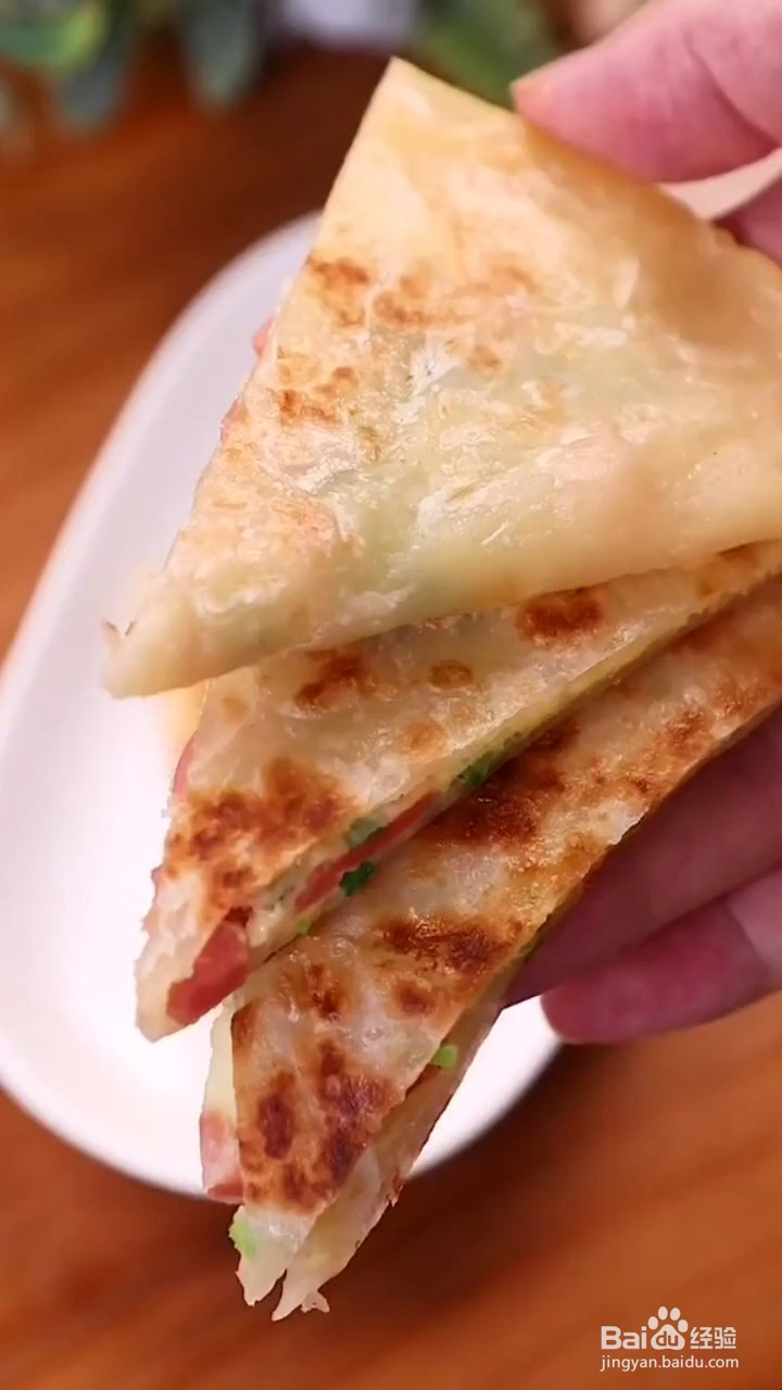 如何制作鸡蛋早餐饼