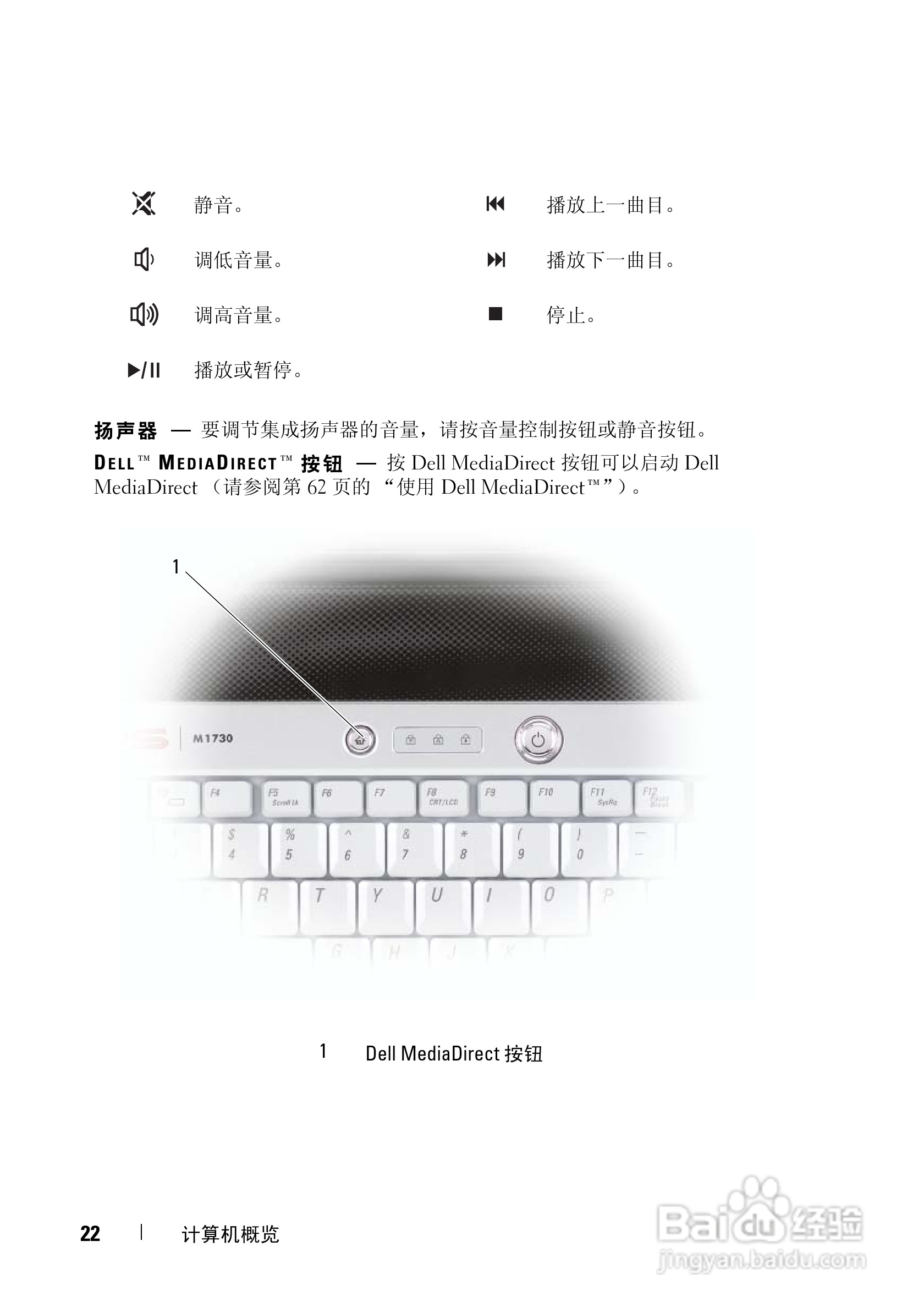 DELL戴尔XPS M1730笔记本电脑使用说明书:[3]