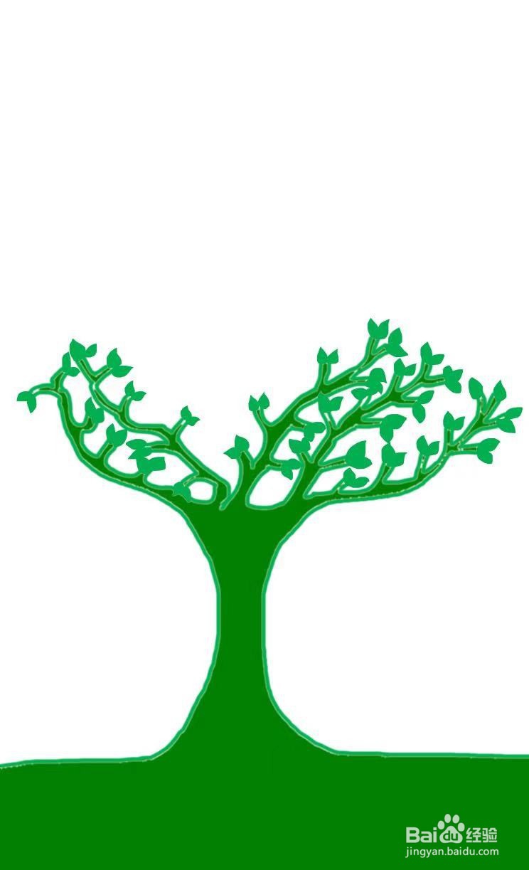 简笔画教程之大树