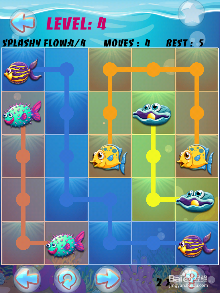a splashy water safari fish flow游戏攻略1-30