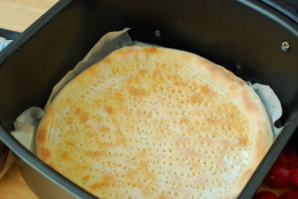 蓝莓水果拉丝披萨