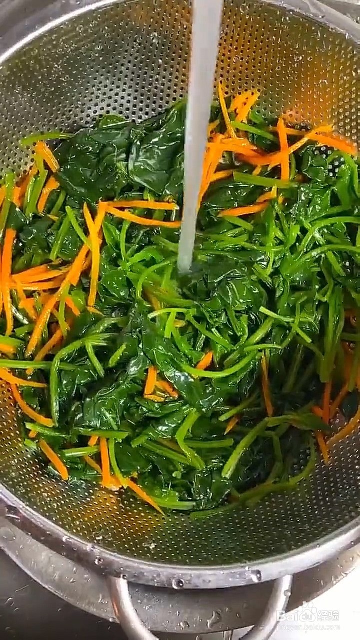 如何制作凉拌菠菜