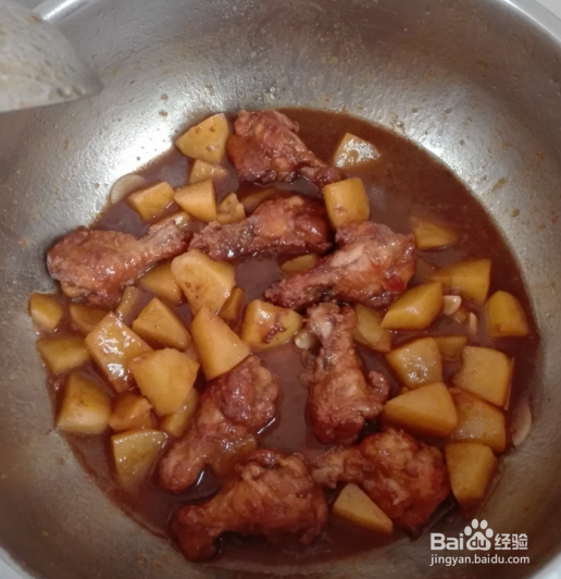 家常菜-酱香土豆鸡翅肩