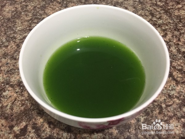 菠菜油条的做法