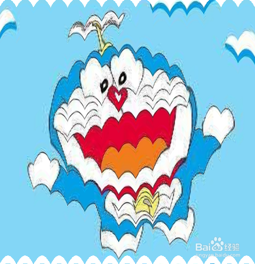 用python对图片进行错位处理