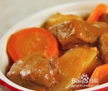 萝卜炖牛肉汤的制作方法