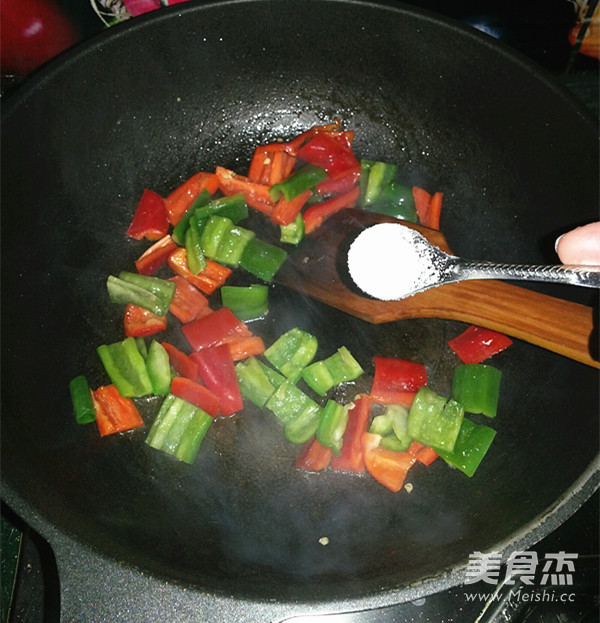 辣椒炒猪肝的做法