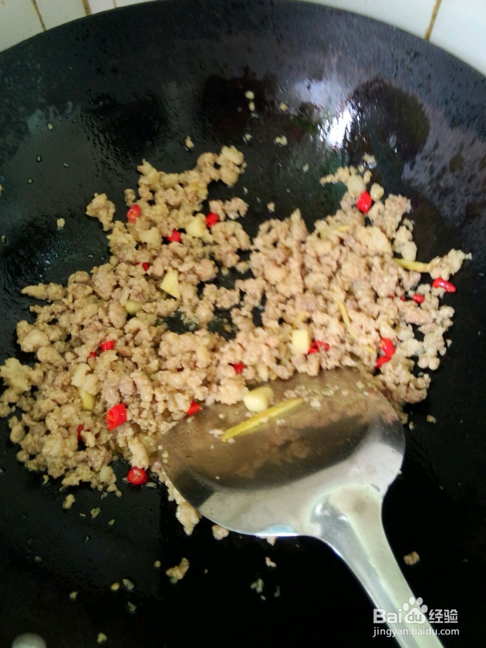 肉末泡菜的家庭做法
