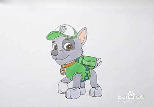 手工/爱好 > 书画/音乐工具/原料 纸 笔 颜料 方法/步骤 2 接着在灰灰