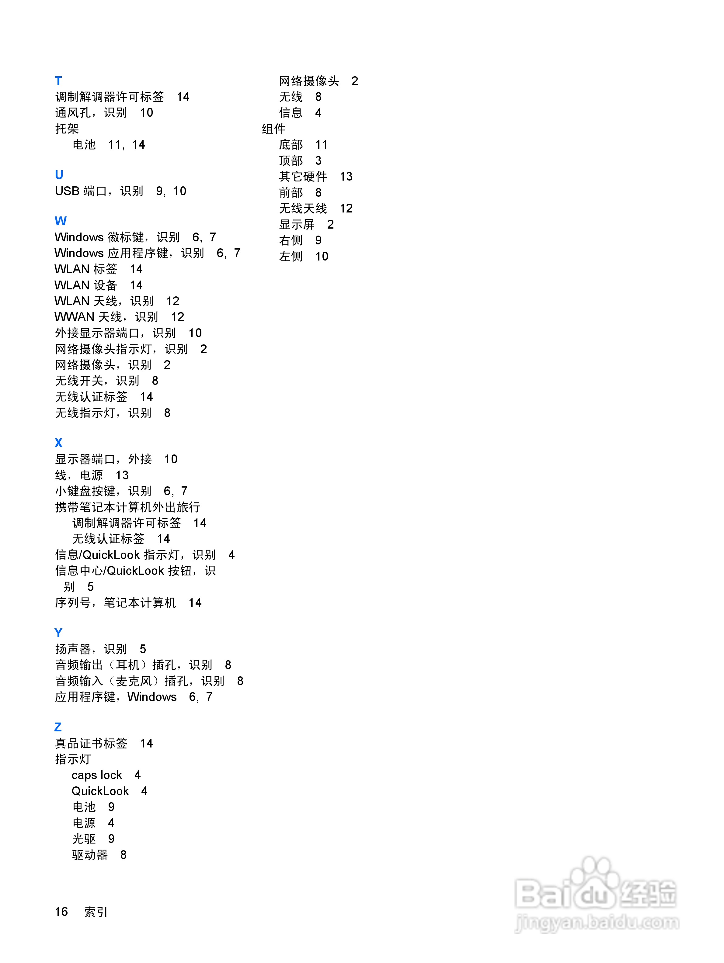 惠普HP ProBook 4515s笔记本电脑说明书:[3]