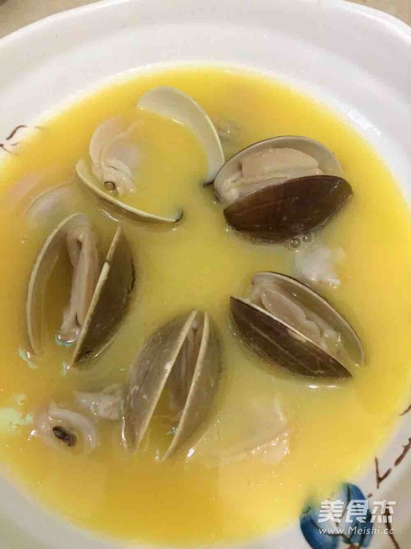 蛤蜊蒸蛋的做法
