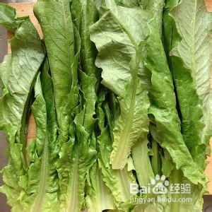 麻酱油麦菜的做法