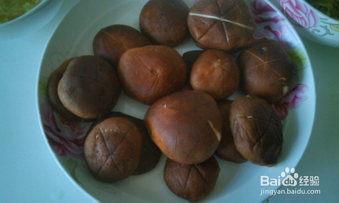 香菇酿肉-儿童营养餐的做法