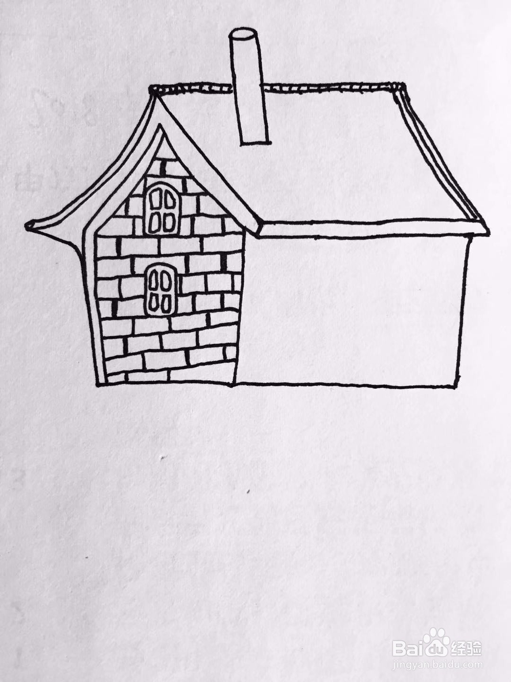 茉莉手绘之林间小屋