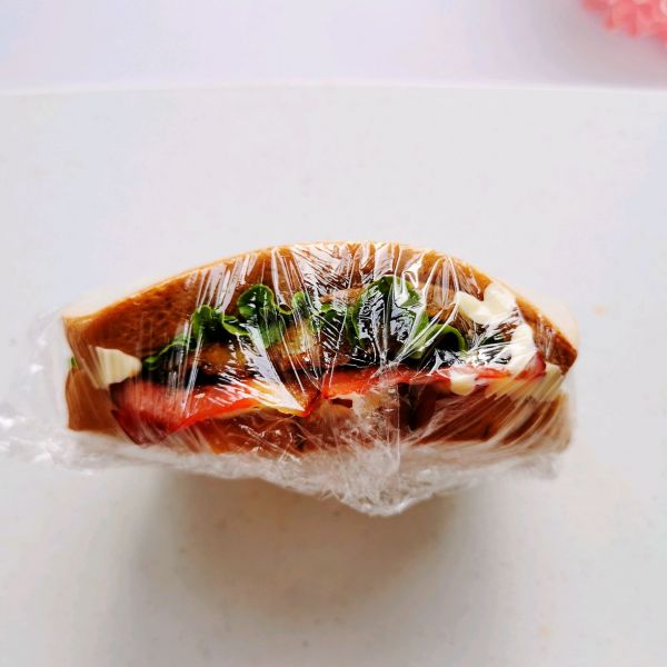 十分钟健康早餐肉多多低脂三明治