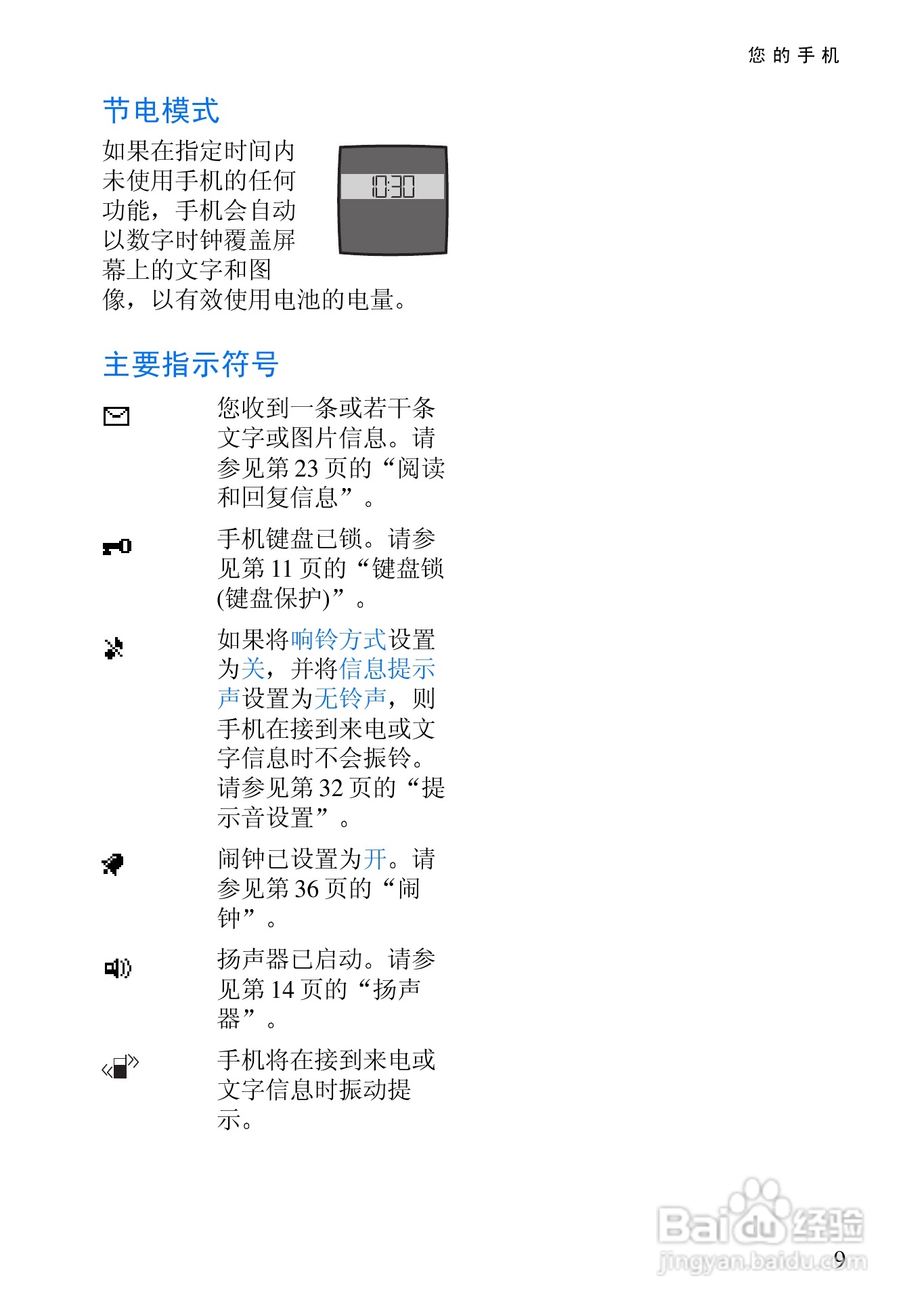 诺基亚3105手机使用说明书:[1]