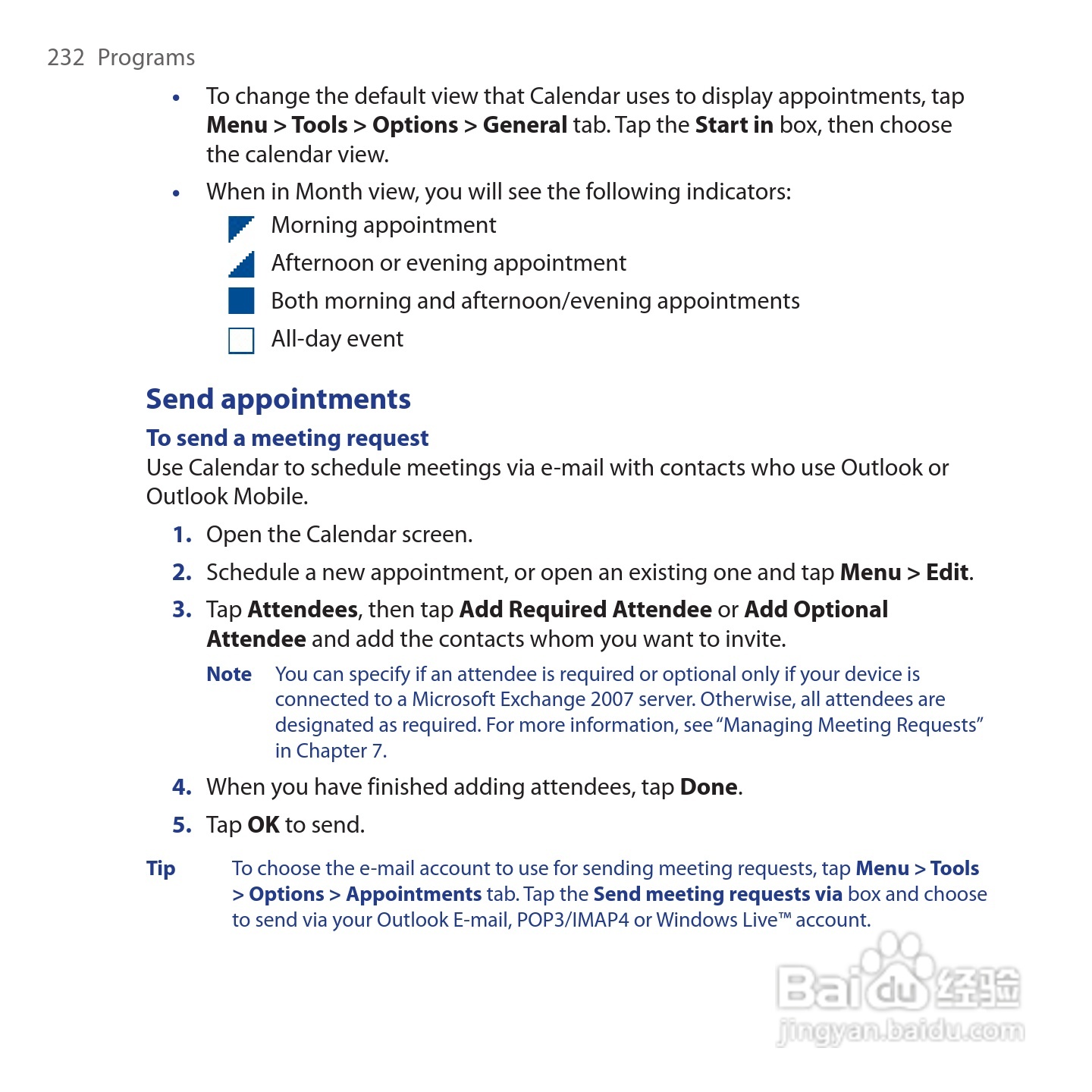 HTC Touch Cruise手机说明书:[24]