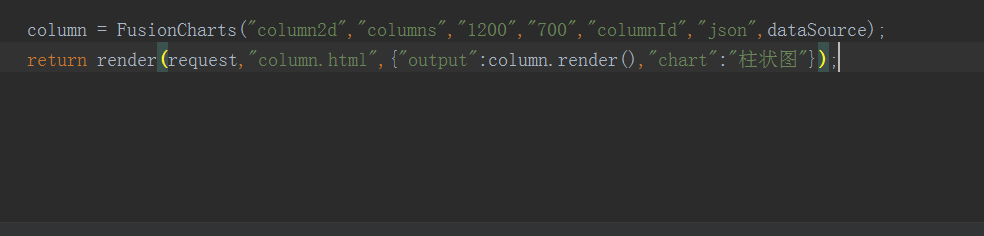 如何结合python语言django和FusionCharts创建图