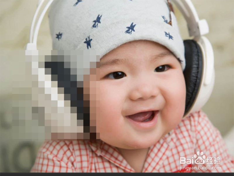 如何使用PS给图片打上马赛克
