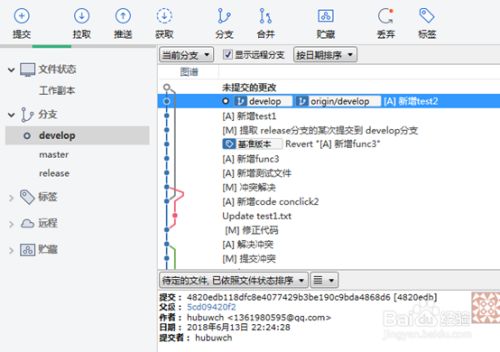 SourceTree使用教程（六）--回滚版本到某次提交