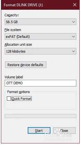 Windows 10——如何格式化SD卡