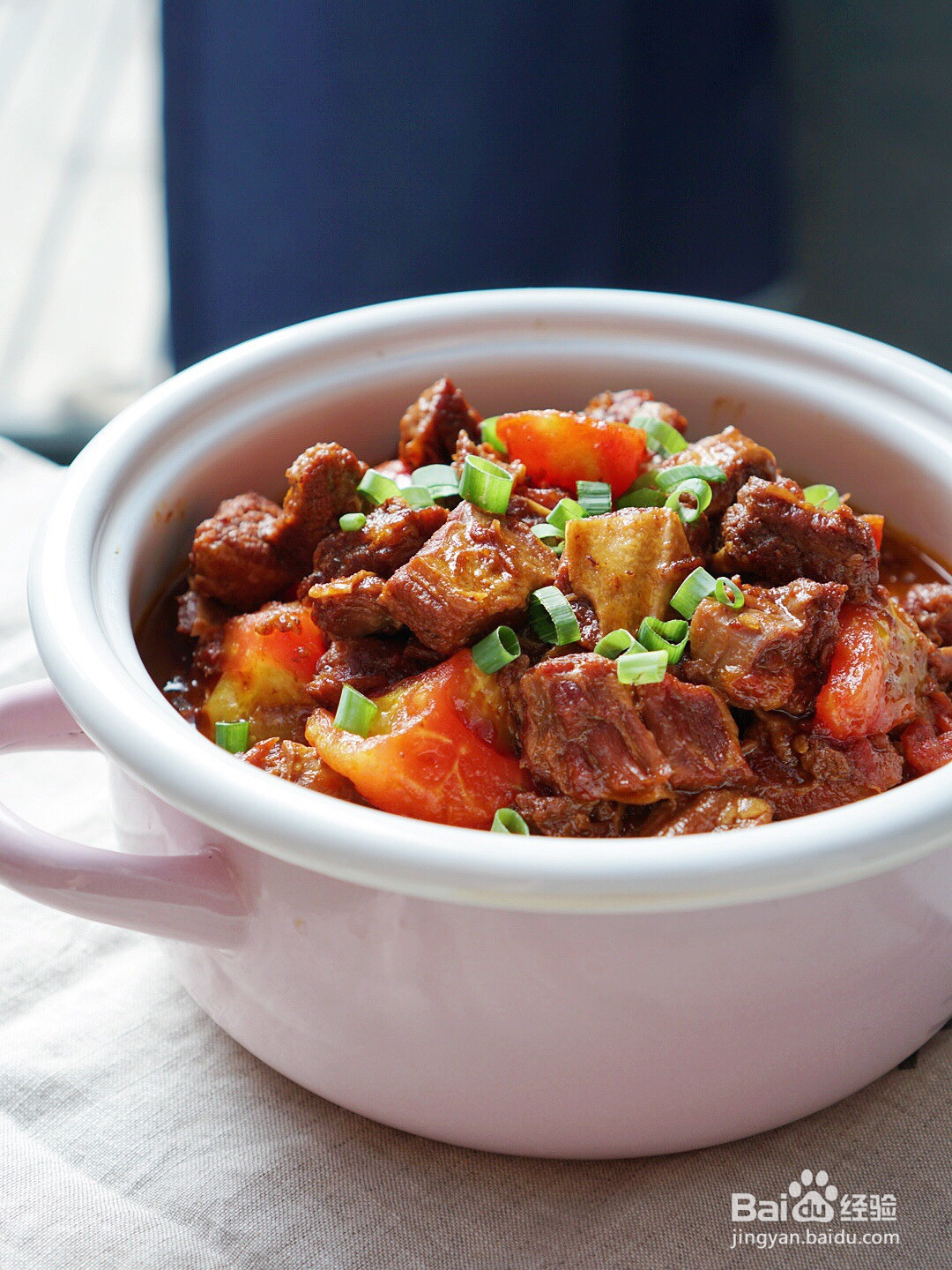 番茄炖牛腩的做法