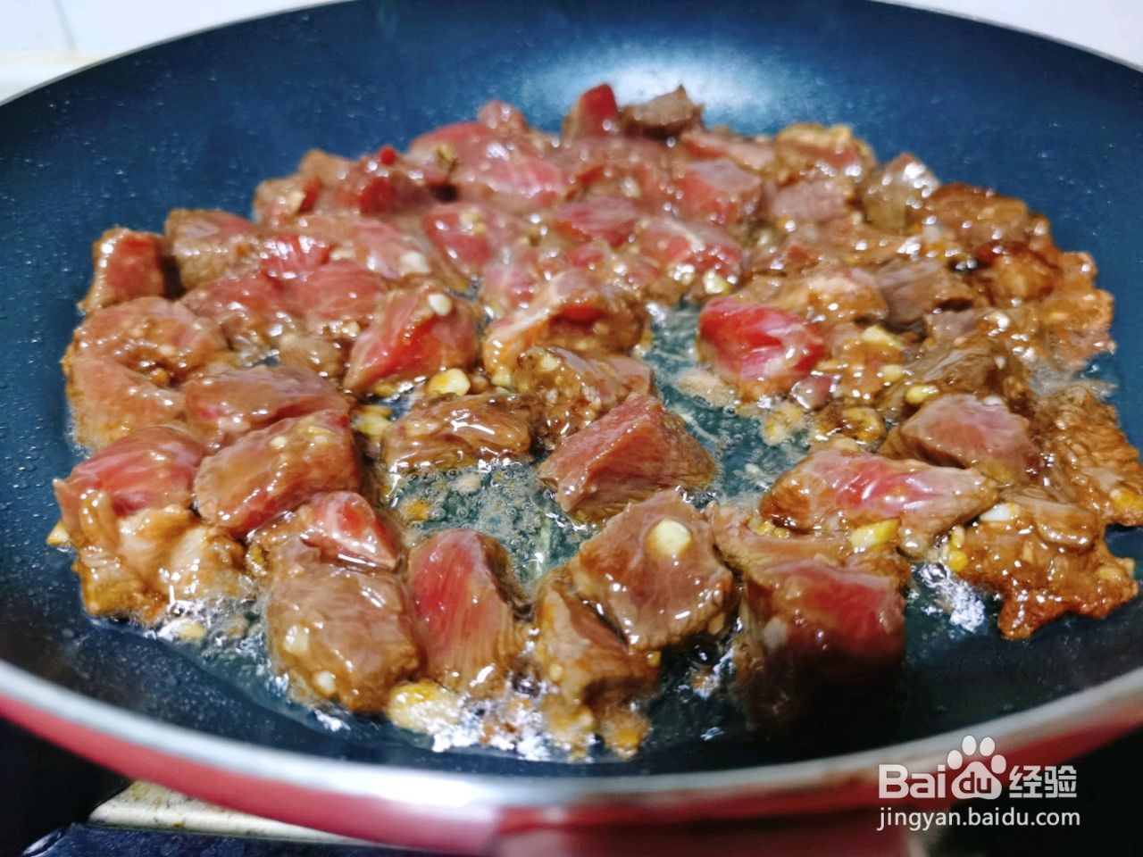 蚝油芦笋牛肉粒的做法