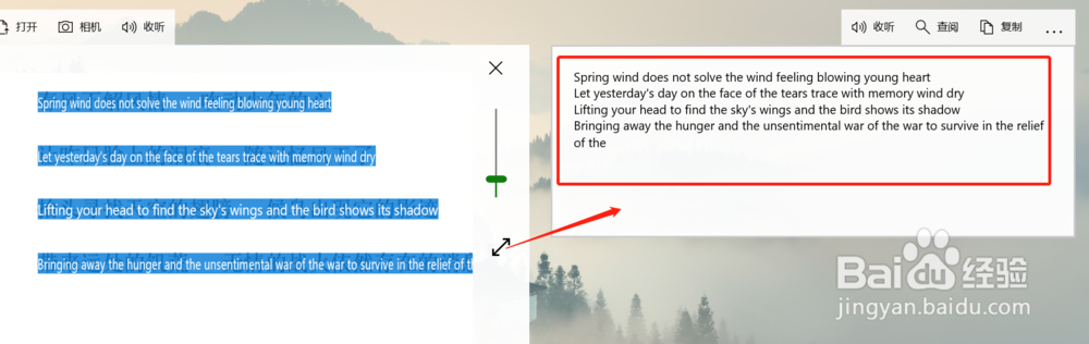 window10自带翻译软件怎么翻译图片文字内容