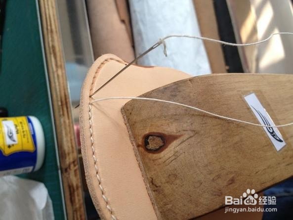 手工牛皮包制作教程