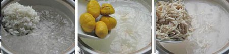 板栗鸡丝粥-早餐