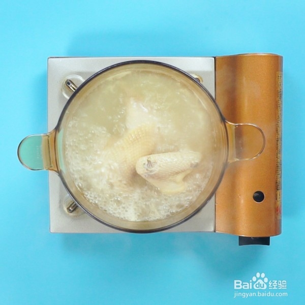 广东名菜白切鸡