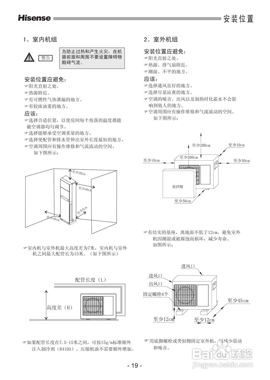 海信KFR-72LW/06F-N2空调器安装使用说明书:[3]