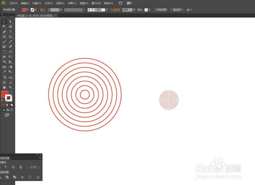 ai软件怎么设置描边粗细随大小缩放?
