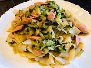 超爱的黄瓜拌面