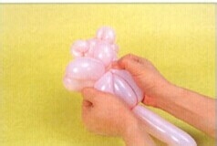 魔法气球造型教程系列之：[14]猪宝贝