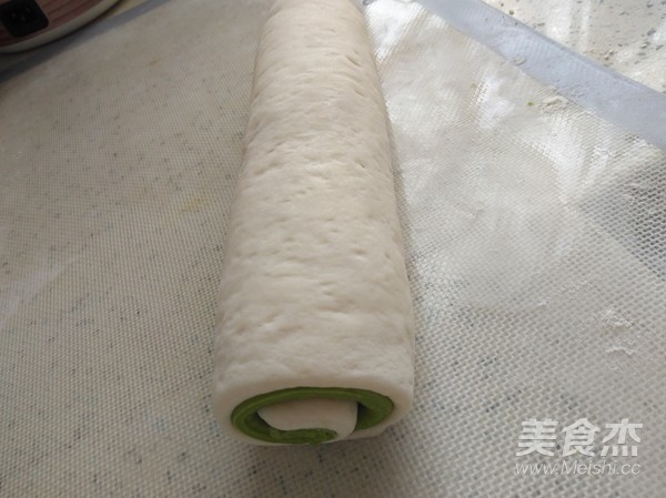 双色抹茶馒头