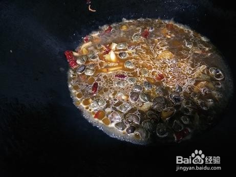 炒螺蛳的做法及配方