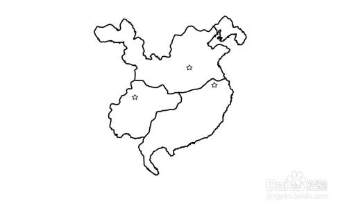 三国鼎立图怎么画