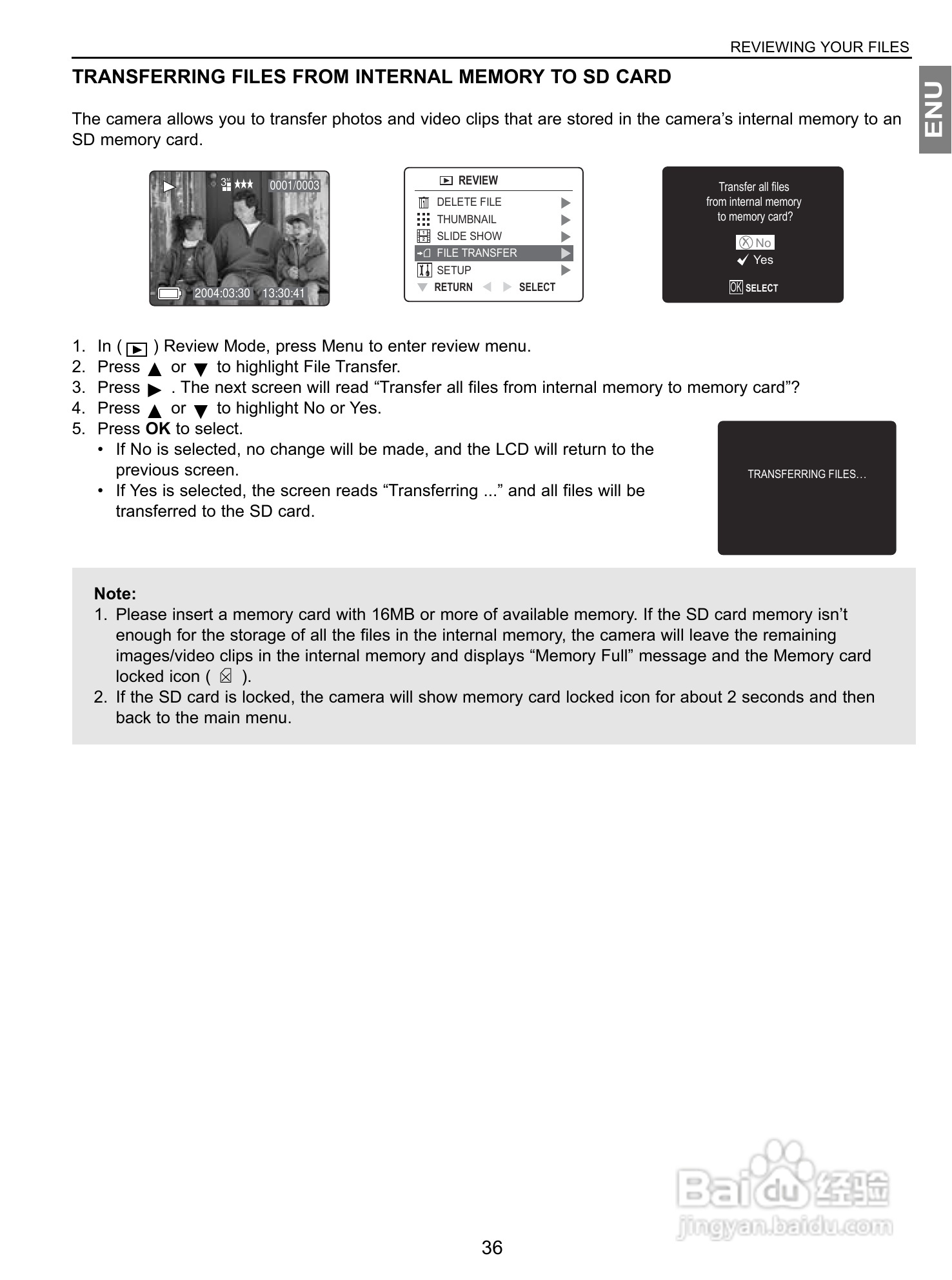 JENOPTIK JD 4363z数码相机说明书:[4]