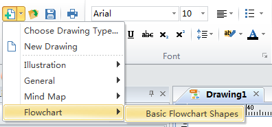 Edraw Mind Map如何画流程图
