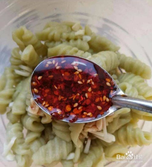 凉拌螺丝面的家庭做法