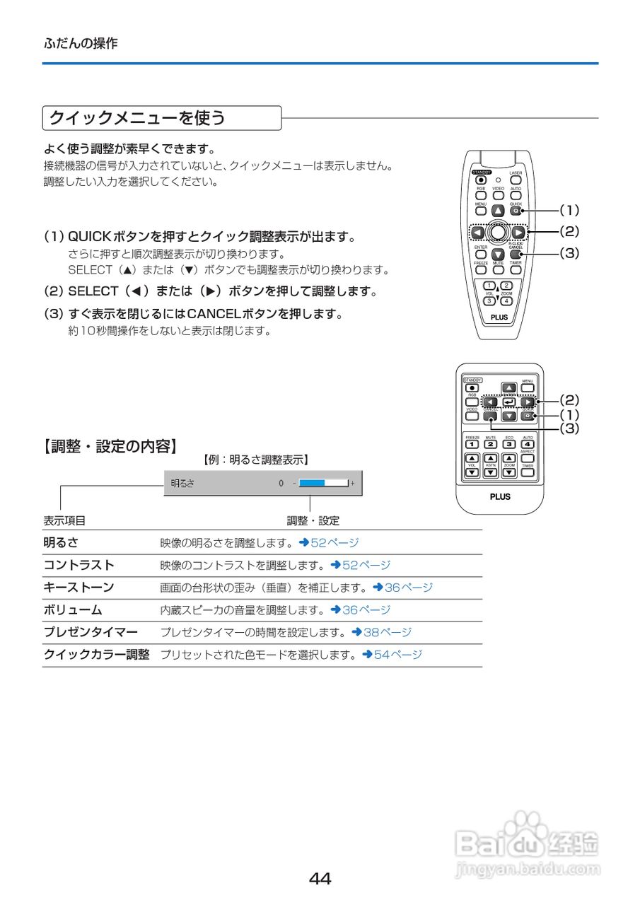 PLUS U5-132摄像机说明书:[5]