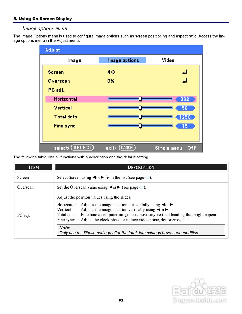 三洋 PDG-DXT10L投影机说明书:[8]