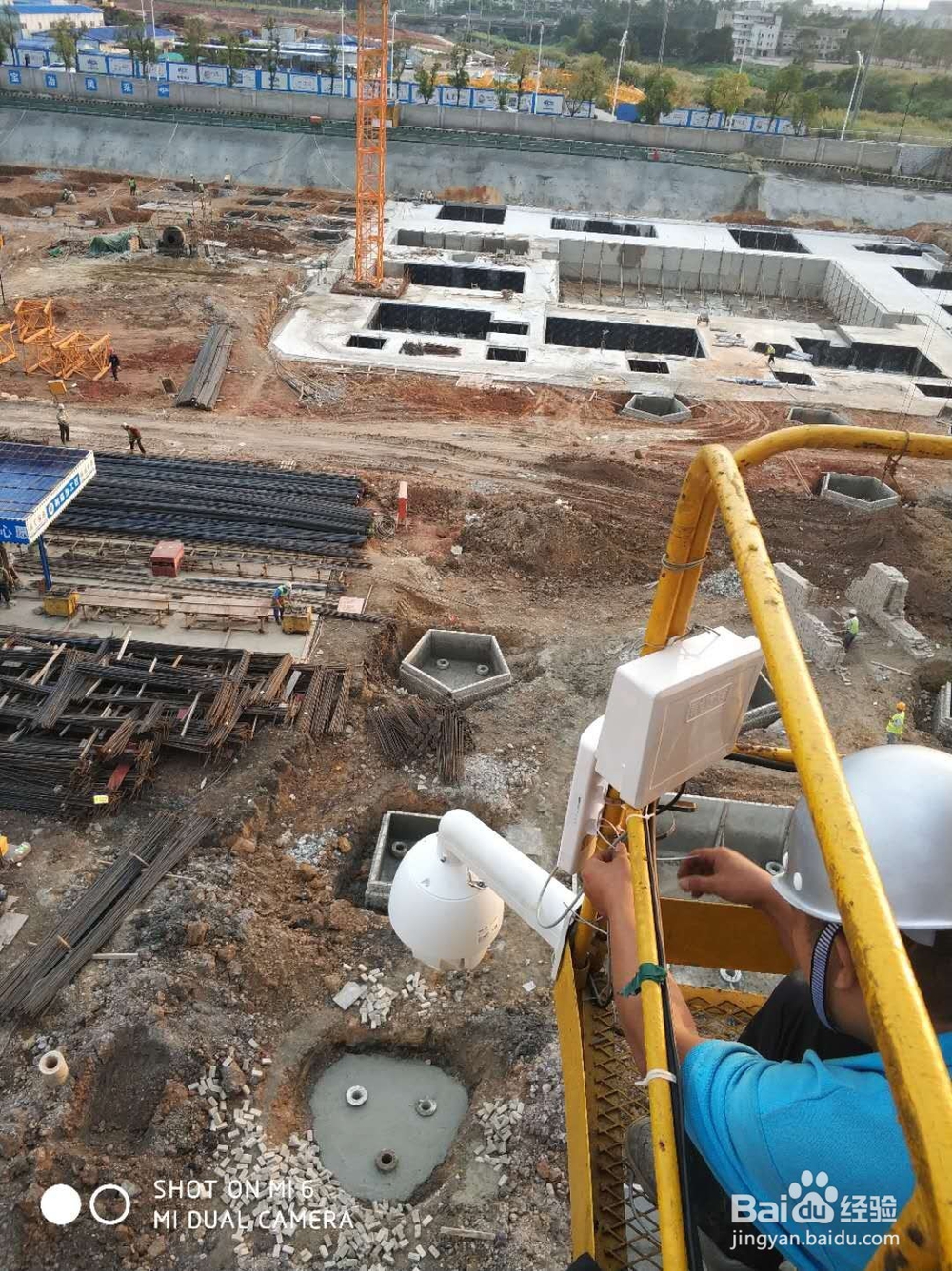 工地塔吊无线监控安装